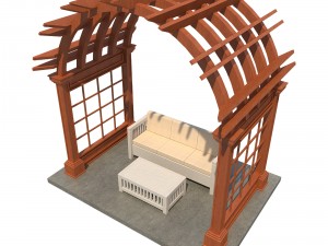 pergola 4 3D Model