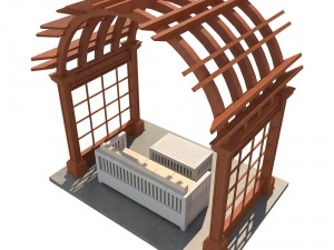 pergola 4 3D Model
