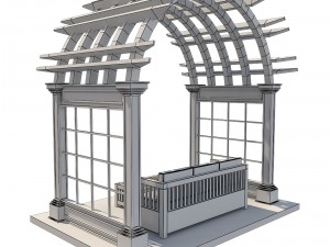 pergola 4 3D Model