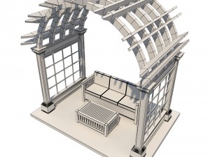 pergola 4 3D Model