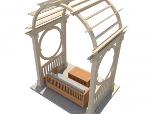 pergola 5 3D 모델