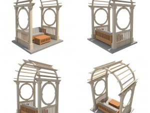 pergola 5 3D Model