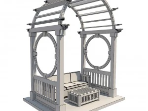 pergola 5 3D Model