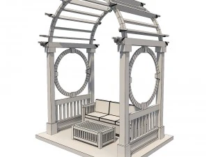 pergola 5 3D Model