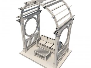 pergola 5 3D Model