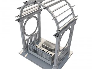 pergola 5 3D Model