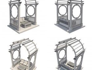 pergola 5 3D Model