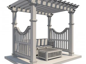pergola 6 3D Model