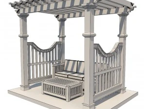 pergola 6 3D Model