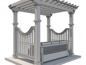 pergola 6 3D Model