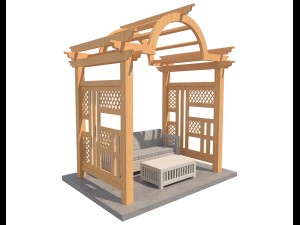 pergola 7 3D मॉडल