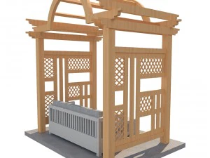 pergola 7 3D Model