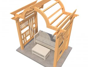 pergola 7 3D Model
