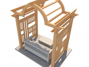 pergola 7 3D मॉडल