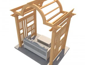 pergola 7 3D Model
