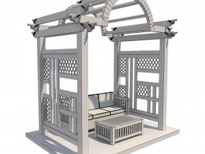 pergola 7 3D मॉडल