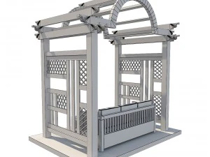 pergola 7 3D Model