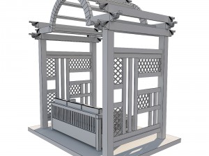 pergola 7 3D मॉडल