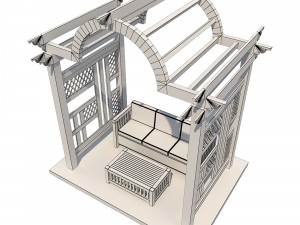 pergola 7 3D मॉडल