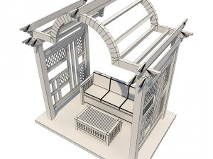 pergola 7 3D Model