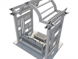 pergola 7 3D Model