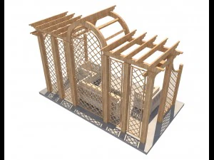 pergola 8 3D Model