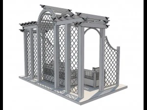 pergola 8 3D Model