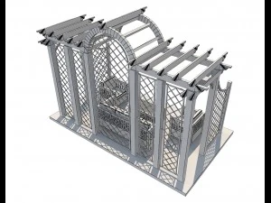 pergola 8 3D Model