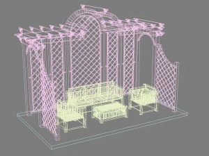 pergola 8 3D Model