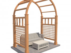 pergola 9 3D मॉडल