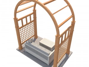 pergola 9 3D मॉडल