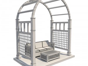 pergola 9 3D मॉडल