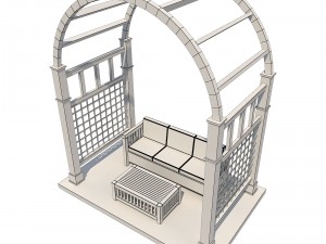 pergola 9 3D मॉडल