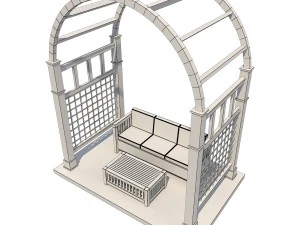 pergola 9 3D Model