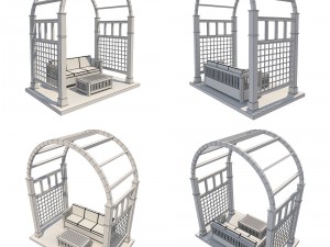pergola 9 3D मॉडल