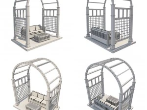 pergola 9 3D Model