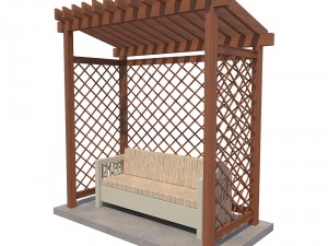 pergola 10 Modèle 3D