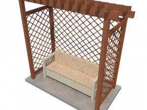 pergola 10 Modèle 3D
