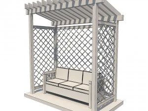 pergola 10 3D Model