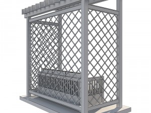 pergola 10 Modèle 3D