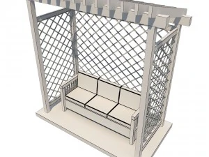 pergola 10 3D Model