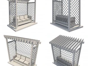 pergola 10 3D Model