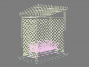 pergola 10 Modèle 3D