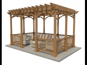 pergola 11 3D 模型