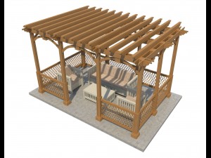 pergola 11 3D 模型