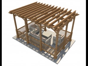 pergola 11 3D 模型