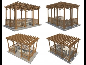 pergola 11 3D 模型