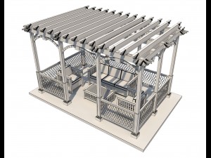 pergola 11 3D 模型