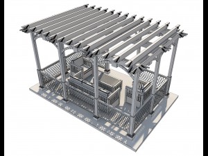 pergola 11 3D 模型