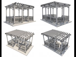 pergola 11 3D 模型